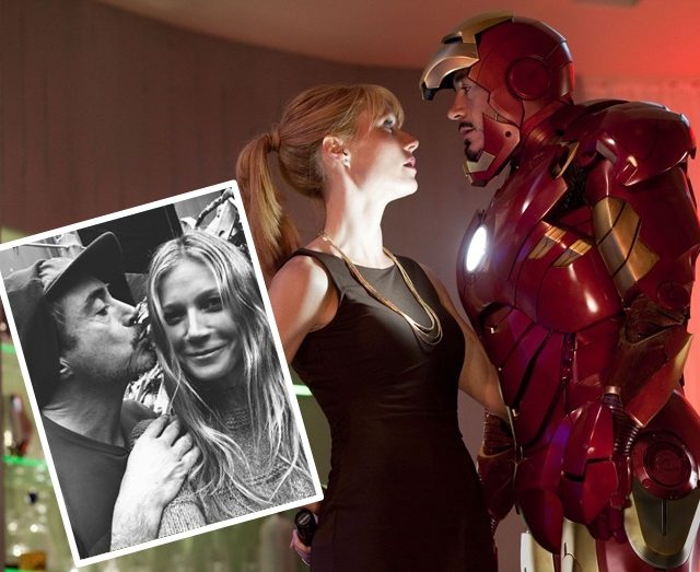 『アイアンマン』トニー＆ペッパー、10年記念をキスでお祝い