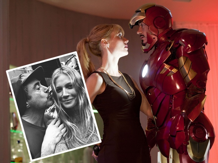 『アイアンマン』トニー&ペッパー、10年記念をキスでお祝い