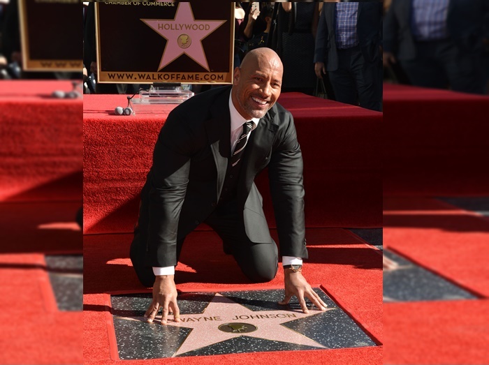 ドウェイン・ジョンソンがハリウッド殿堂入り!一番大切なあの人へ感謝