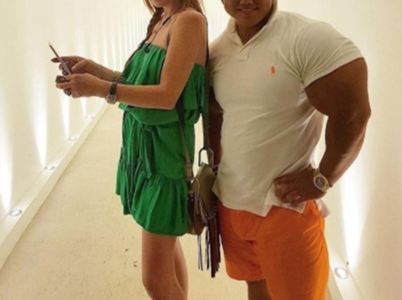 リンジー・ローハンと自称「韓国のハルク」ボディビルダーに熱愛疑惑