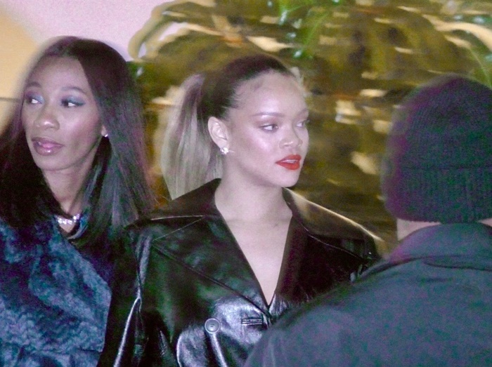 リアーナ、恩師のコンサートを訪れる【写真アリ】