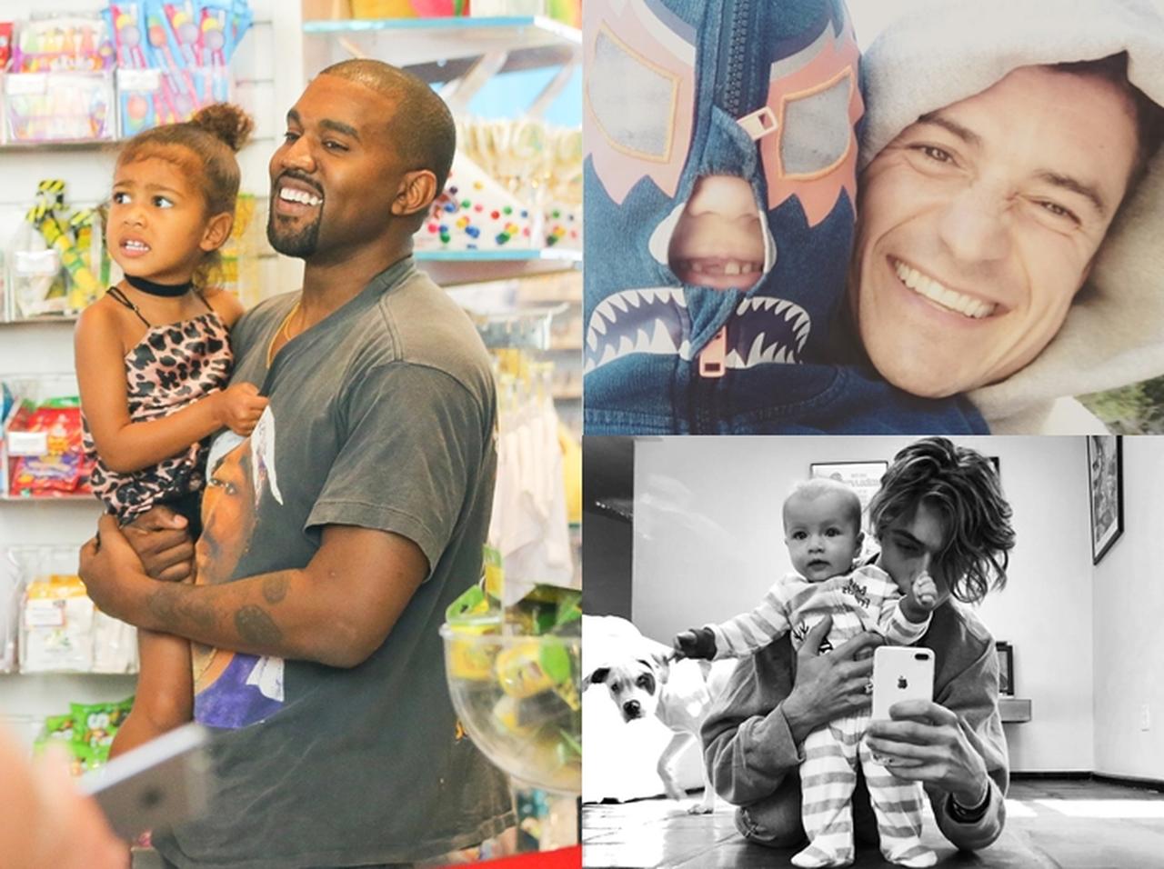 セレブ界にはイケメンの「育メン」が大勢！10人のパパの姿