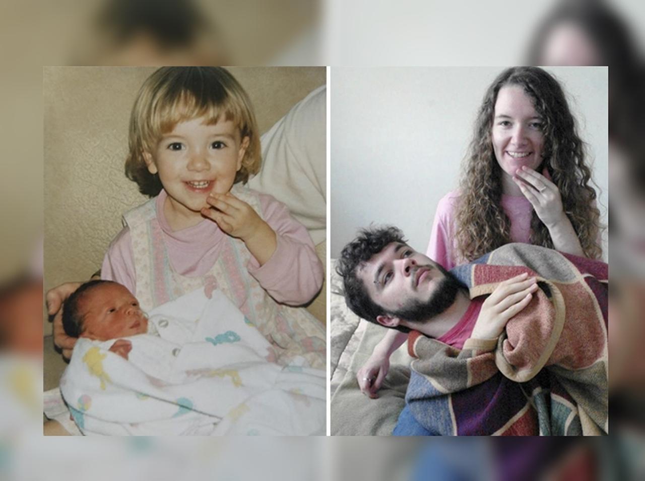 ある姉弟が両親の結婚30周年に昔の写真を完コピ、結果が愛おしすぎる