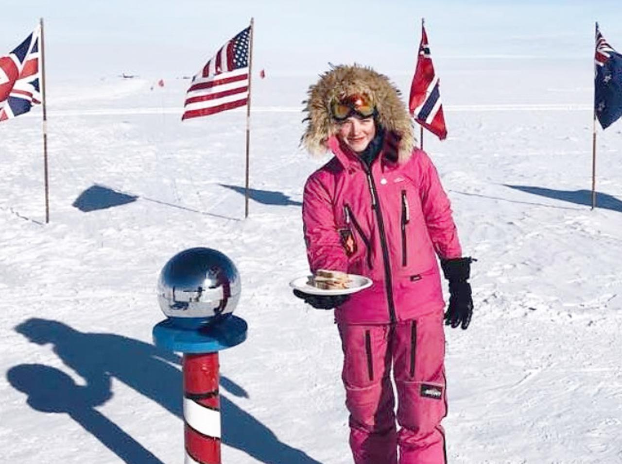 歴史的偉業達成の16歳女子高生が南極で「サンドイッチ」を作った理由に降参