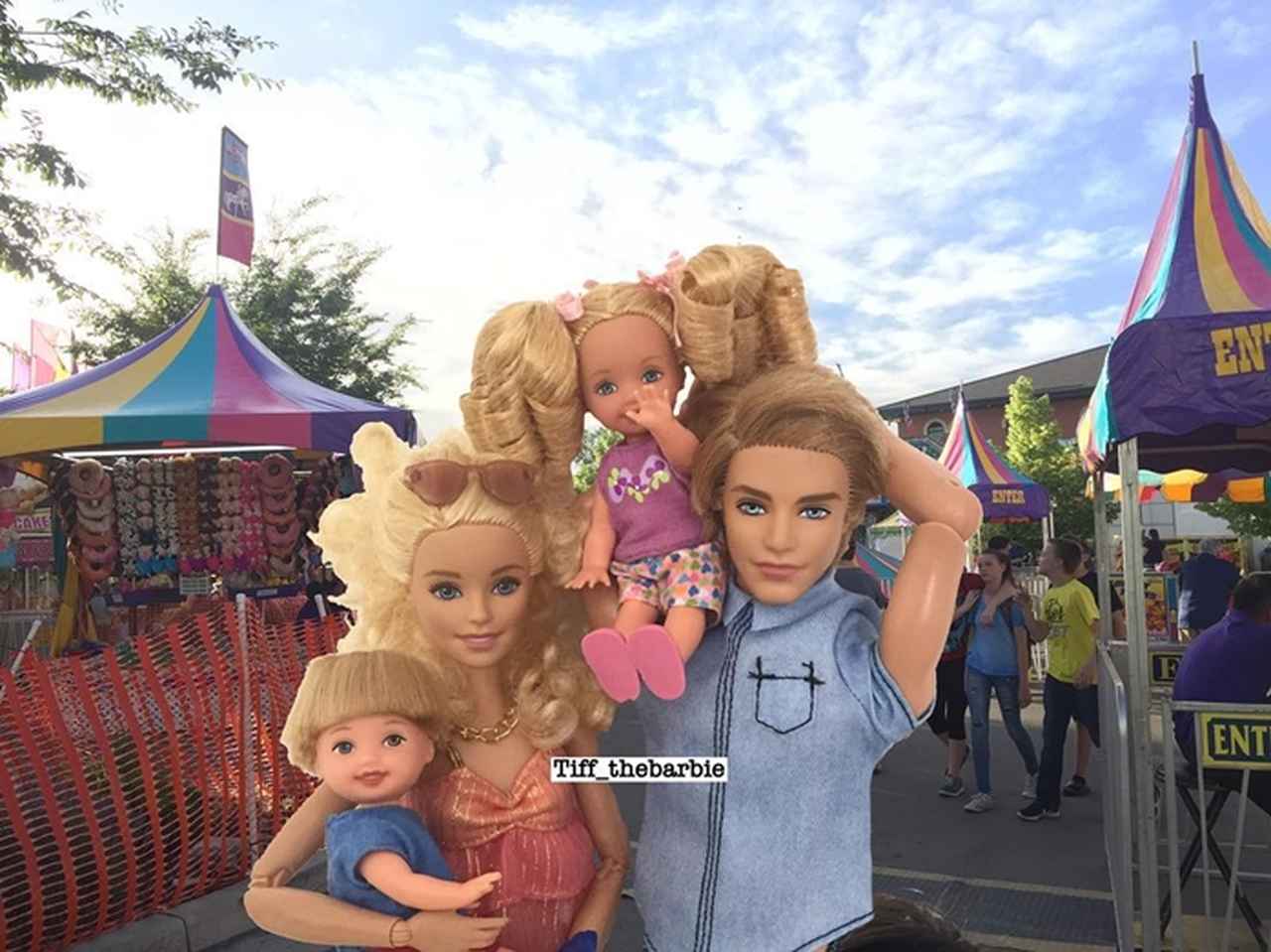 バービーが母親に…、その日常を投稿するインスタがリアル