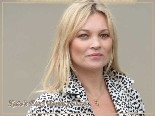 自宅で簡単にできる！スーパーモデルのケイト・モスが実践する美容法