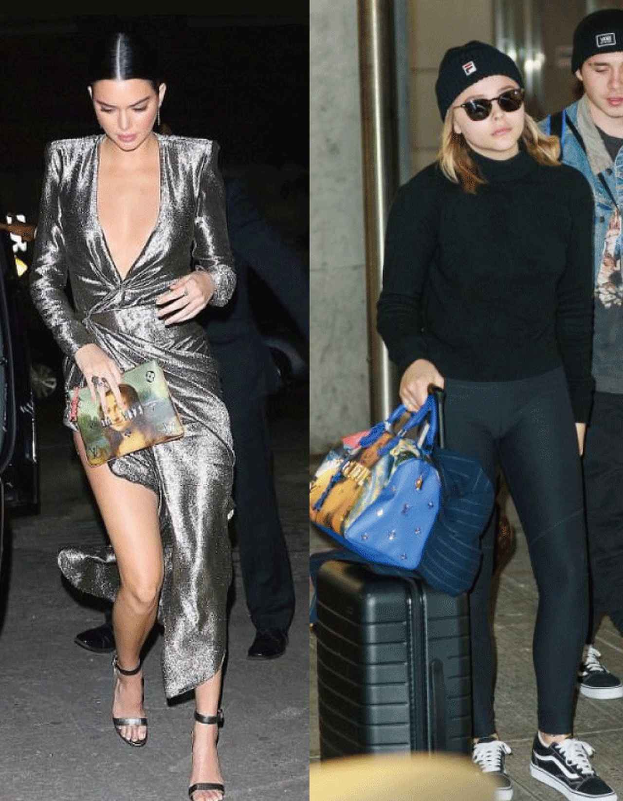 ダ・ヴィンチなど、ルイ・ヴィトンのコラボアイテムをさらりと愛用するセレブたち