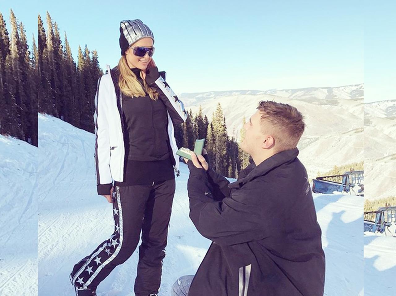 パリス・ヒルトン36歳、4歳年下イケメン俳優とゲレンデ婚約