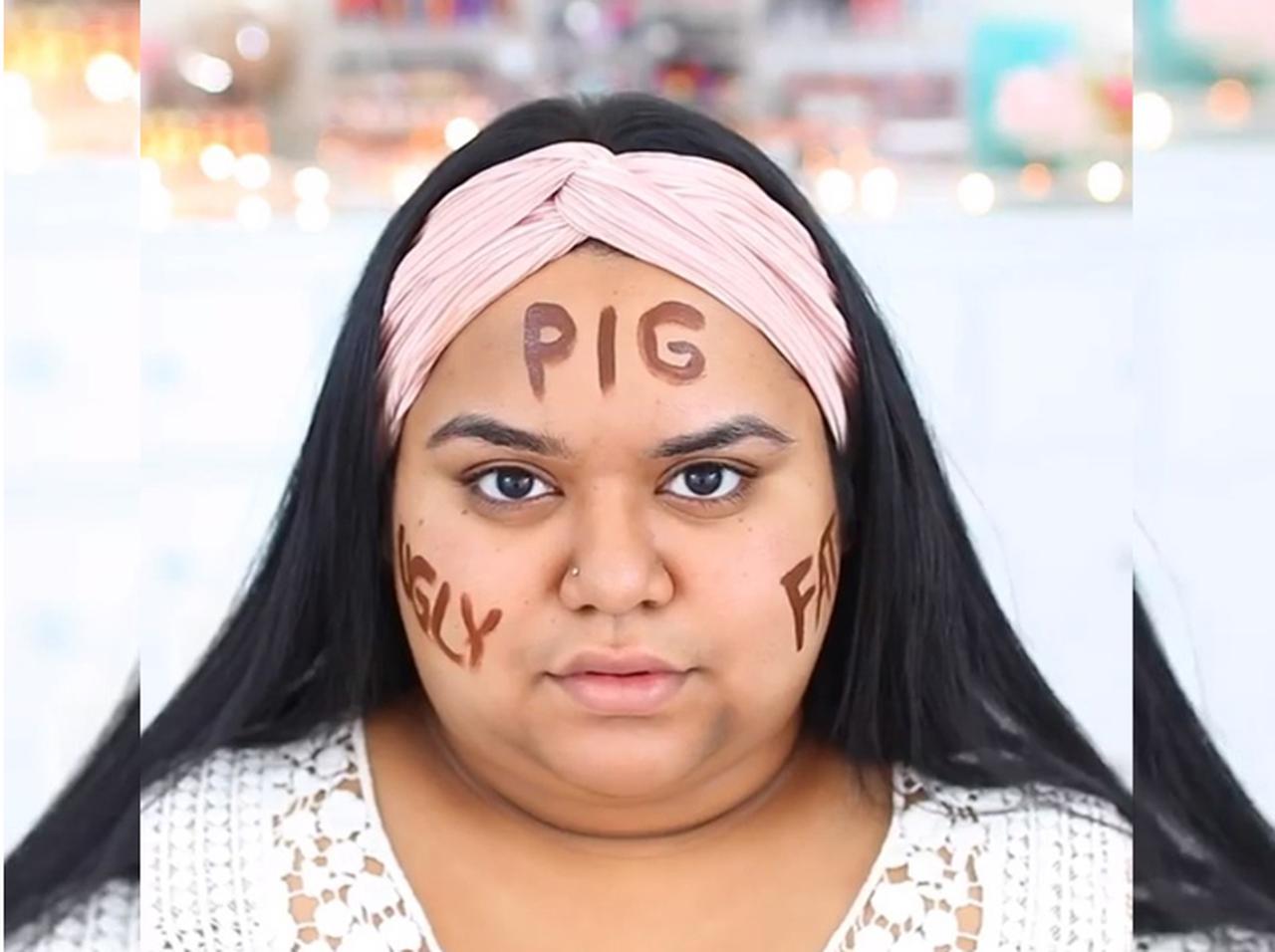 「豚」「デブ」「ブサイク」と呼ばれたユーチューバーが涙のメイク動画でリベンジ