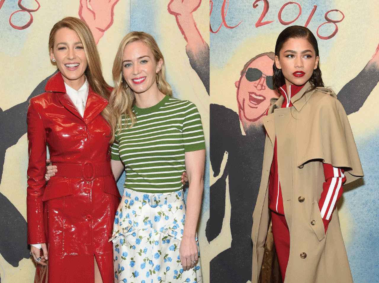 ブレイク、ゼンデイヤ…豪華セレブが駆けつけた、マイケル・コース コレクション フォール2018