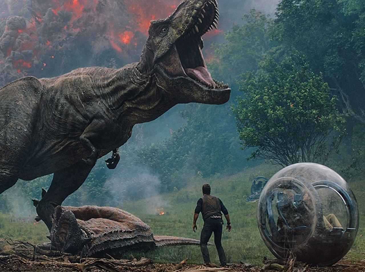 前作興収1,800億円『ジュラシック・ワールド／炎の王国』特別映像が解禁