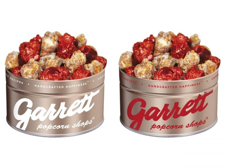 ギャレットポップコーンから、ピンク×白のホワイトデー缶が限定発売!