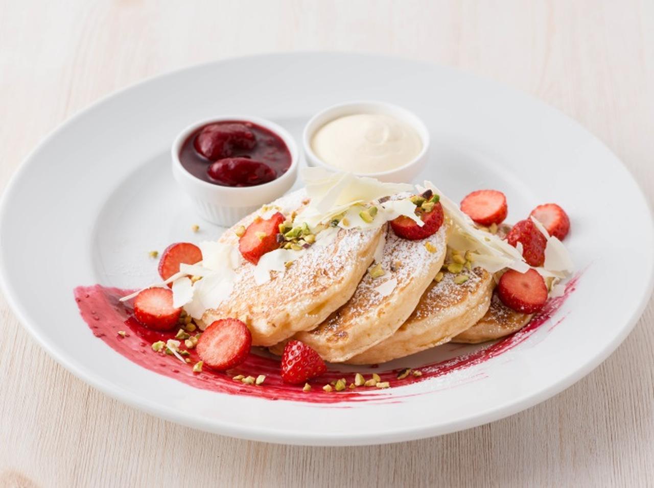 NYの朝食の女王サラベスから、ホワイトデー限定パンケーキが登場