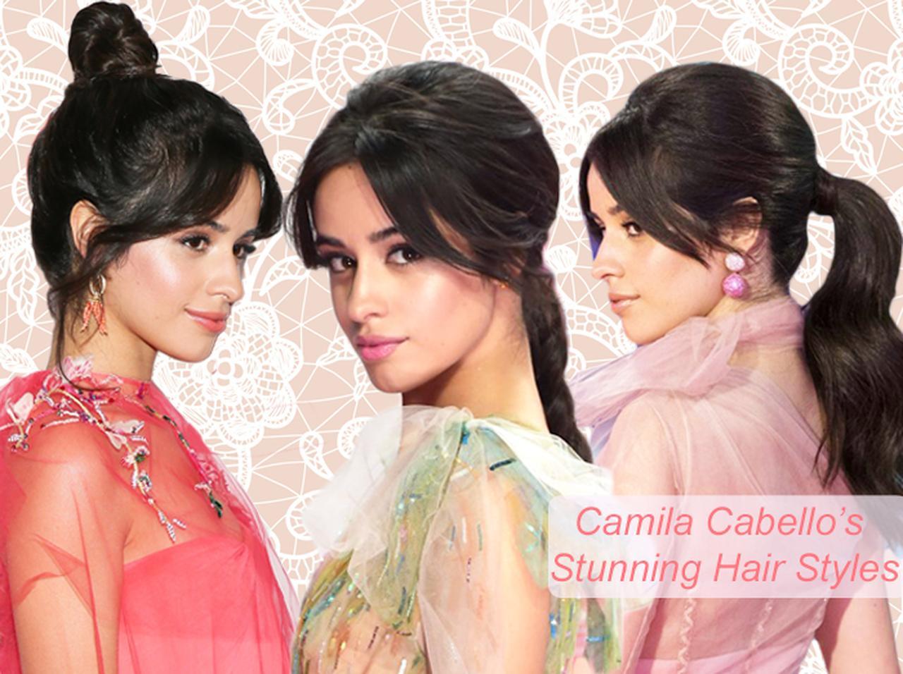 黒髪でも垢抜けて見える！カミラ・カベロの「色っぽキュート」なヘアアレンジ