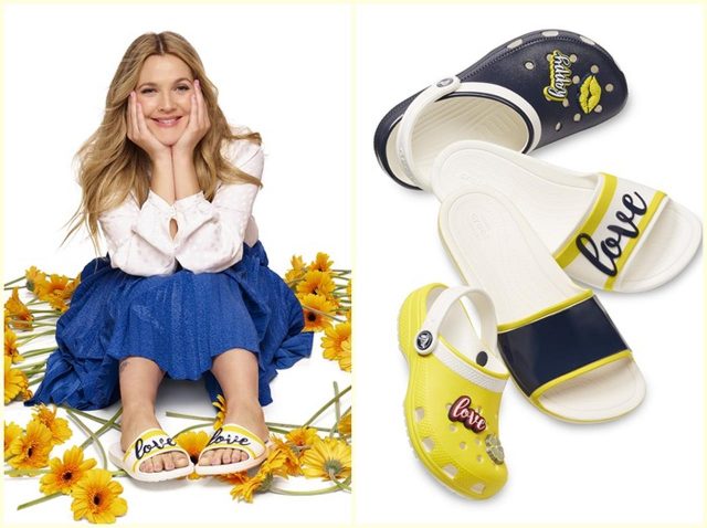 クロックスとドリュー・バリモアがコラボ！ポップでおしゃれな第1弾が発売♡