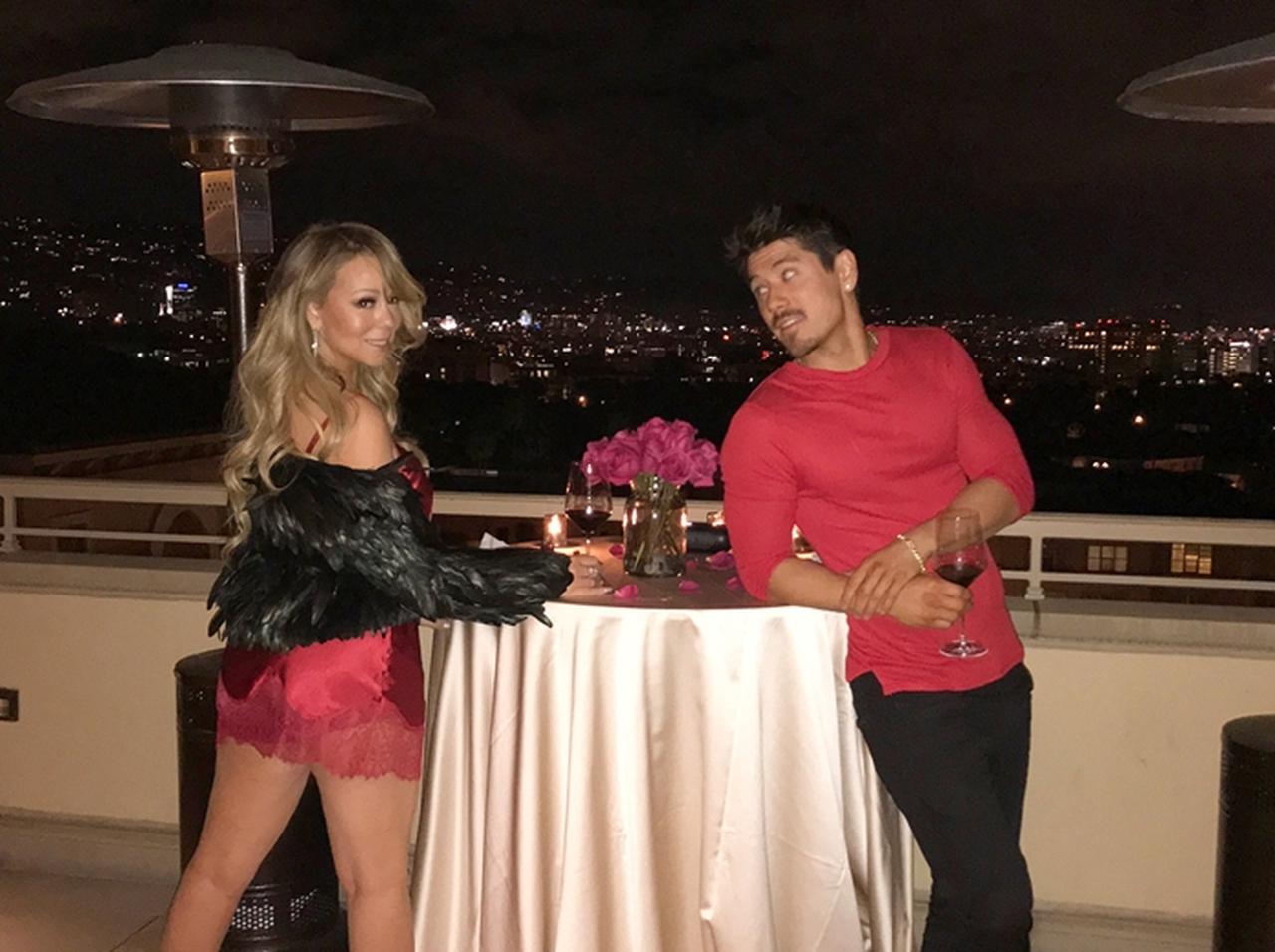 マライア・キャリー、バレンタインは恋人タナカと「下着パーティ」