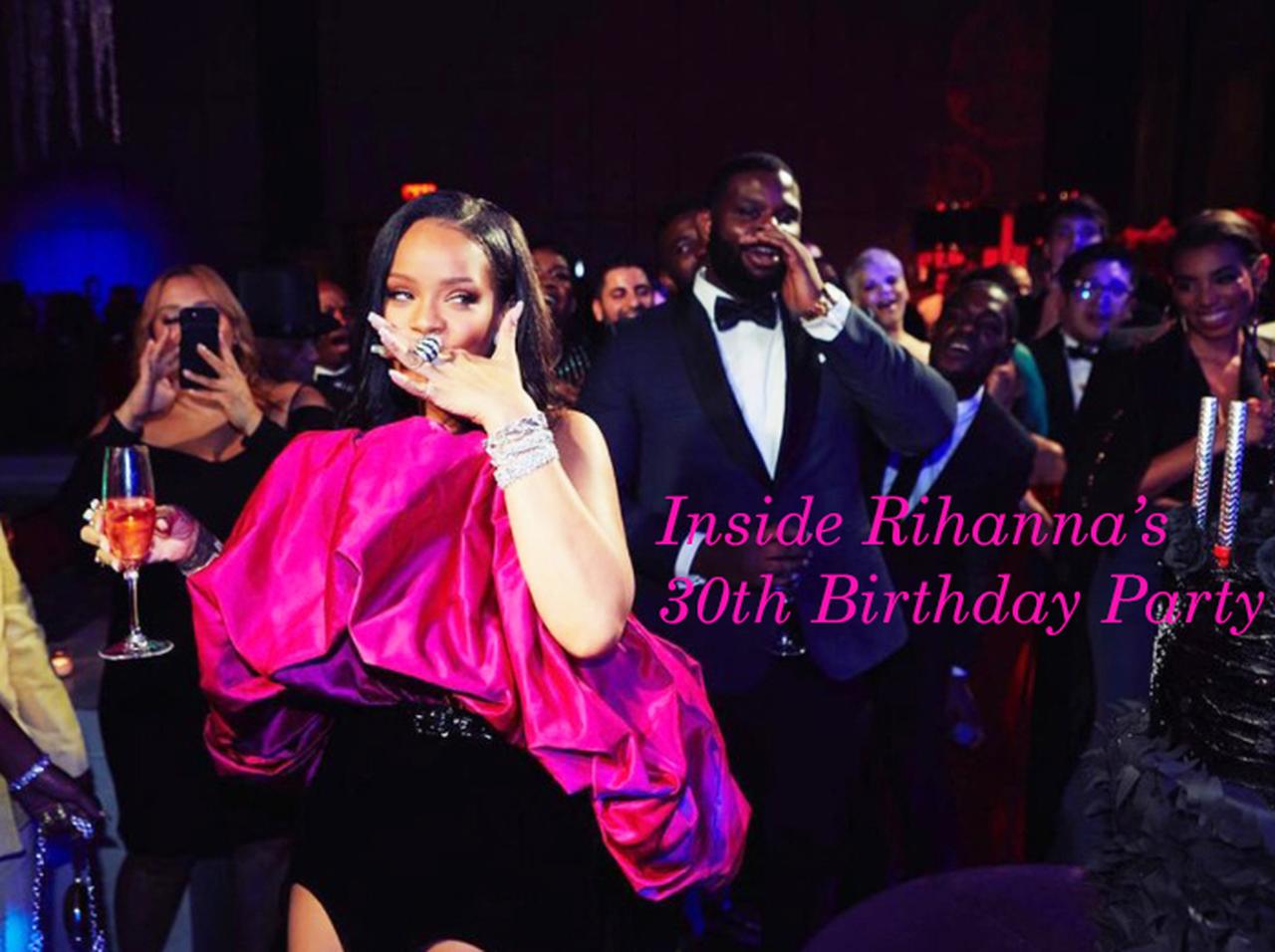 リアーナが「絶対許さない」と話す誕生会ゲストって?パーティ内部の様子が公開