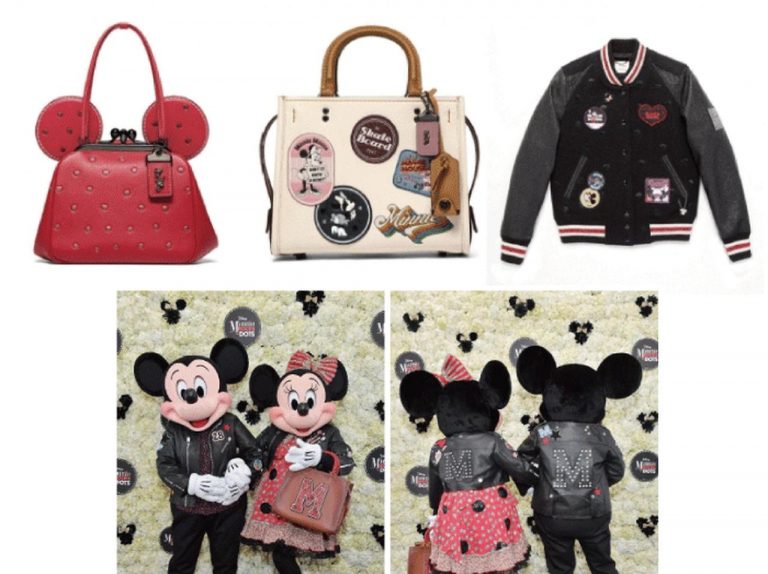 コーチが「ミニーマウス」とスペシャル・コラボ!