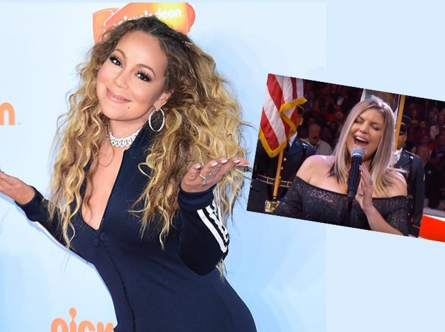 マライア・キャリー、国家独唱が酷評のファーギーにアドバイス贈る