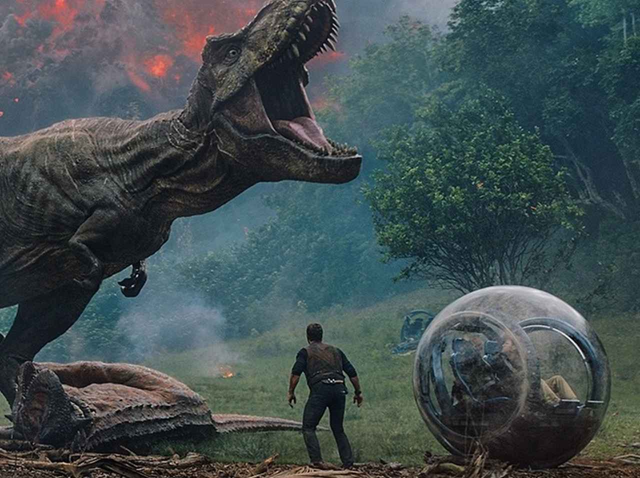 恐怖倍増！『ジュラシック・ワールド／炎の王国』最新予告が解禁、スリリングなシーン満載