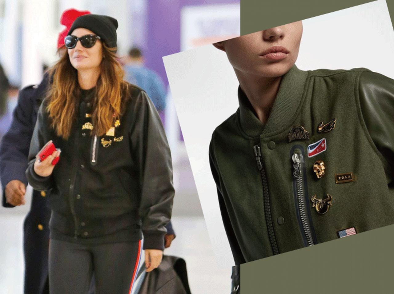 ナイキ×リカルド・ティッシのコラボジャケットが気になる。リリー・オルドリッジ愛用