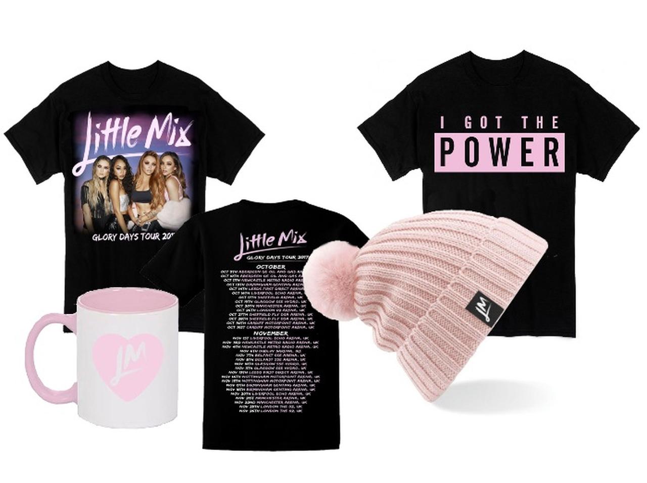 リトル・ミックスの「Tシャツ&グッズ」をセットでプレゼント!