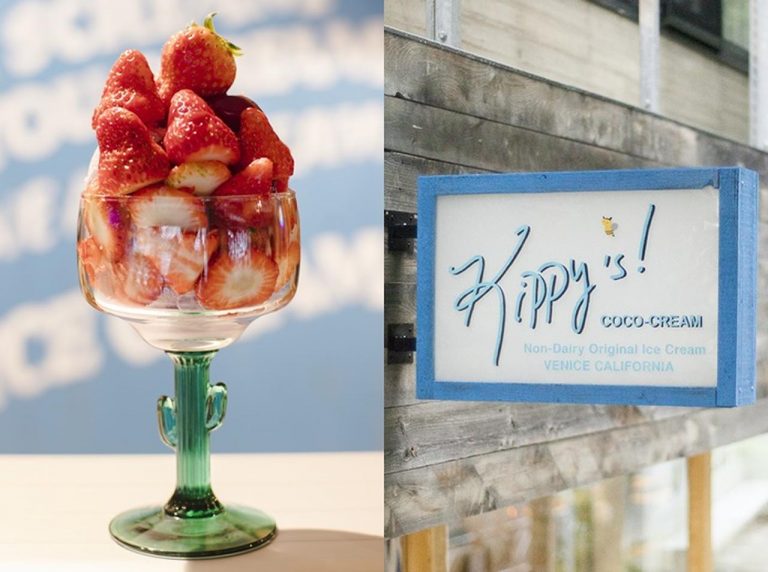 カリフォルニア発「ギルトフリーなアイス店」キッピーズからいちごパフェ発売