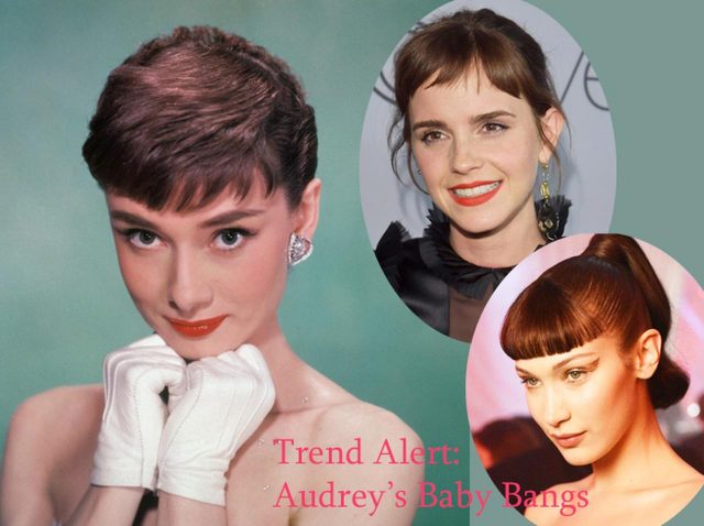 脱マンネリ！オードリー・ヘプバーン風「ベビーバングス」にセレブが夢中