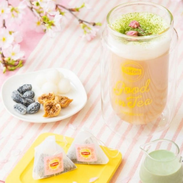 リプトン期間限定ショップ、さくらのミルクティーが新登場♡