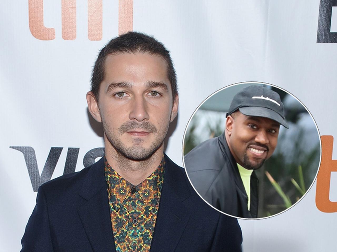 シャイア・ラブーフ「カニエ・ウェストに服を全部持ってかれた」