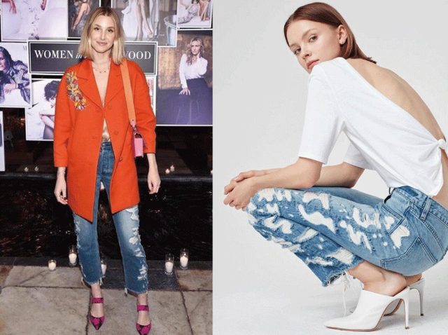 セレブに人気のデニムブランド3×1（スリーバイワン）のサイド・ダメージが新しい！