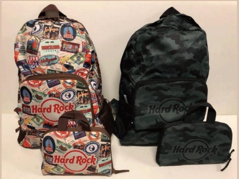 アメリカンレストラン「ハードロックカフェ」より、限定バックパックが特別価格で