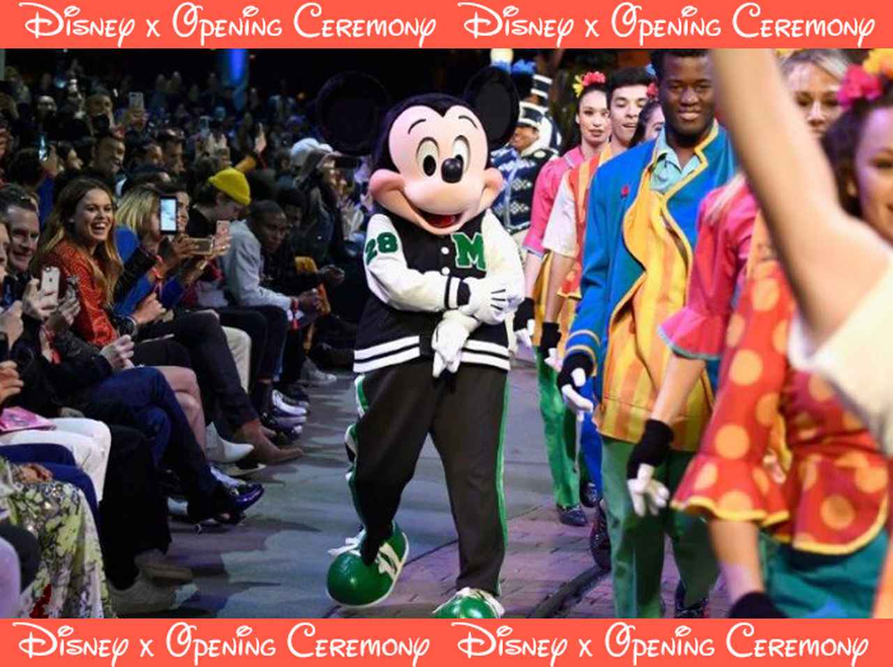 ディズニーランドで行われた「ミッキーづくし」のファッションショーに悶絶！