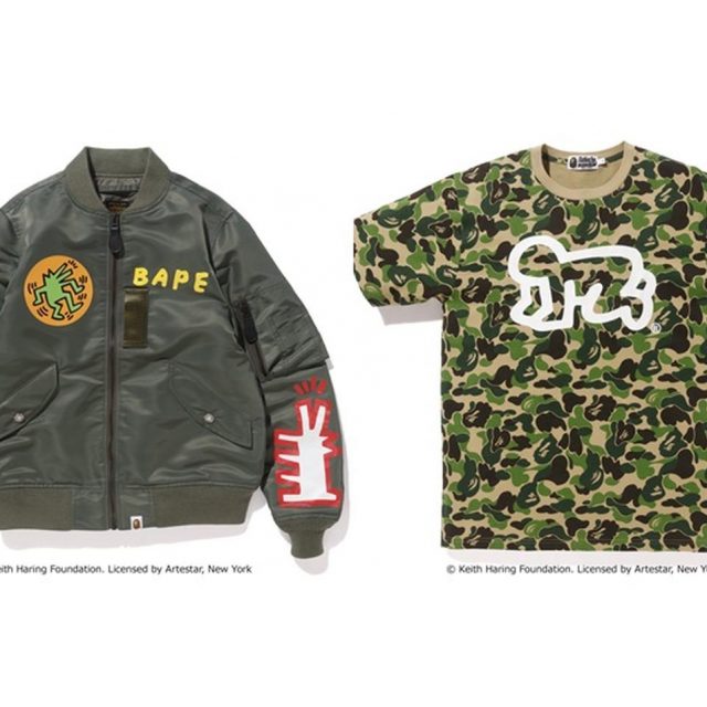 BAPE×キース・ヘリングのコラボアイテムが発売！13アイテムを公開