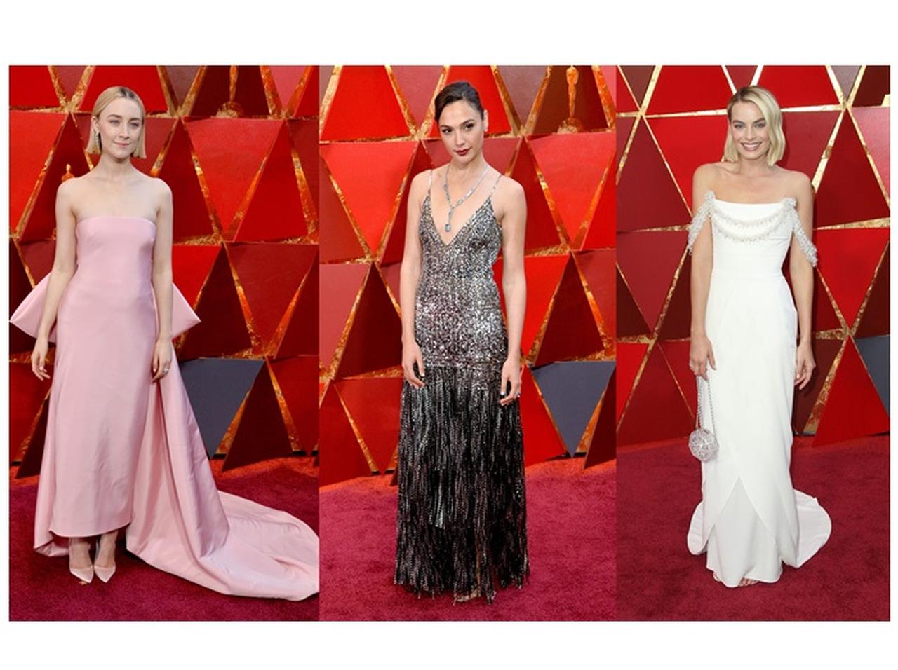 アカデミー賞2018、華やかなレッドカーペットドレスを速報！