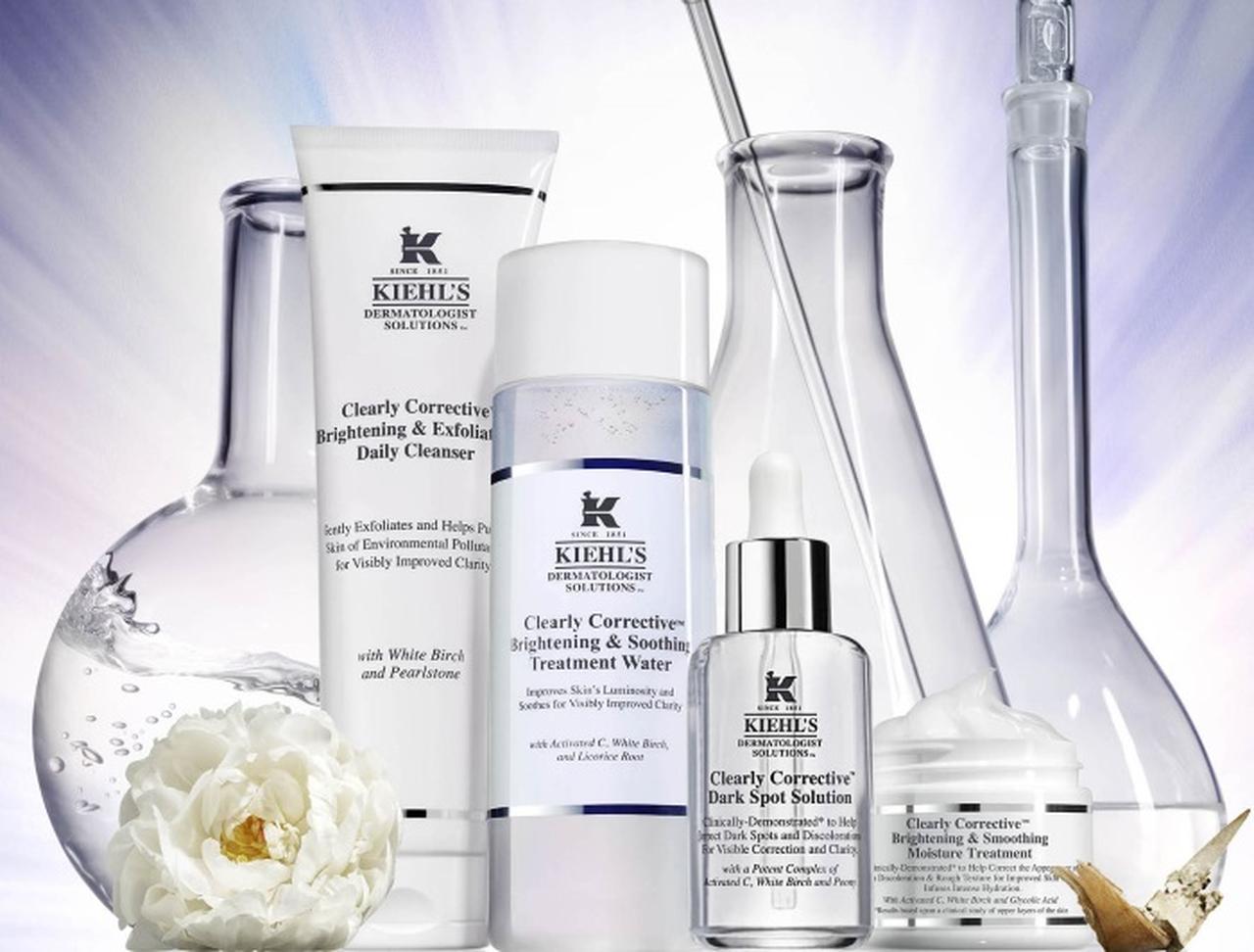 キールズ、「発光＆透明肌」をつくるホワイトラインの化粧水＆洗顔が発売！