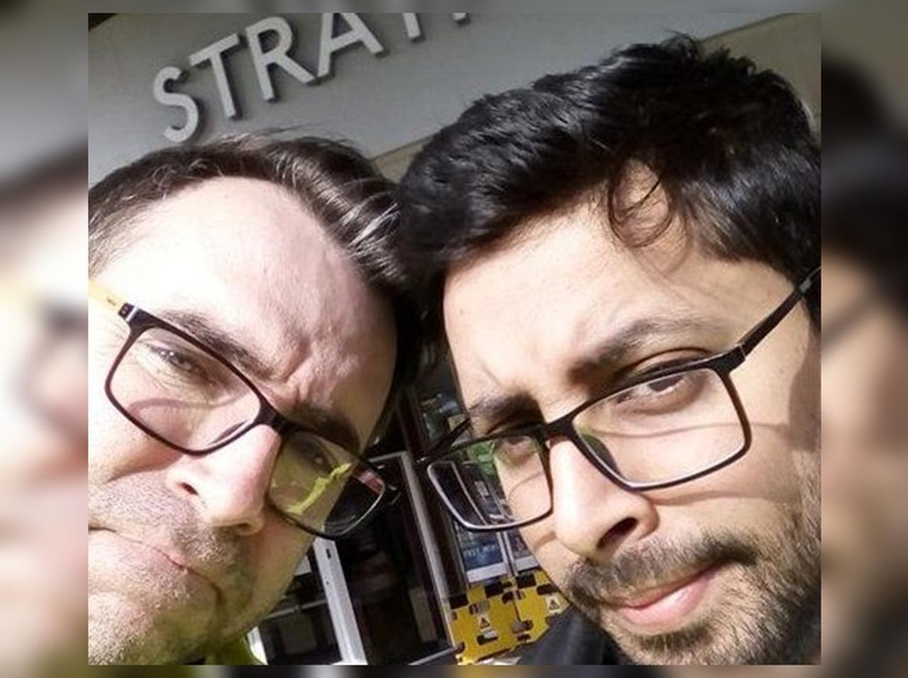 おじさん2人の「自撮り写真」が大炎上、そのお粗末な理由とは?