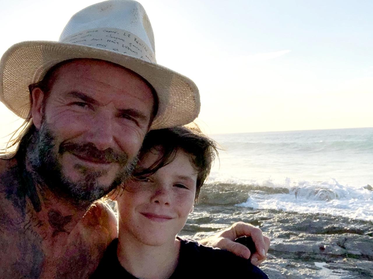 意外と庶民派！？ベッカム家はマクドナルドがお好き