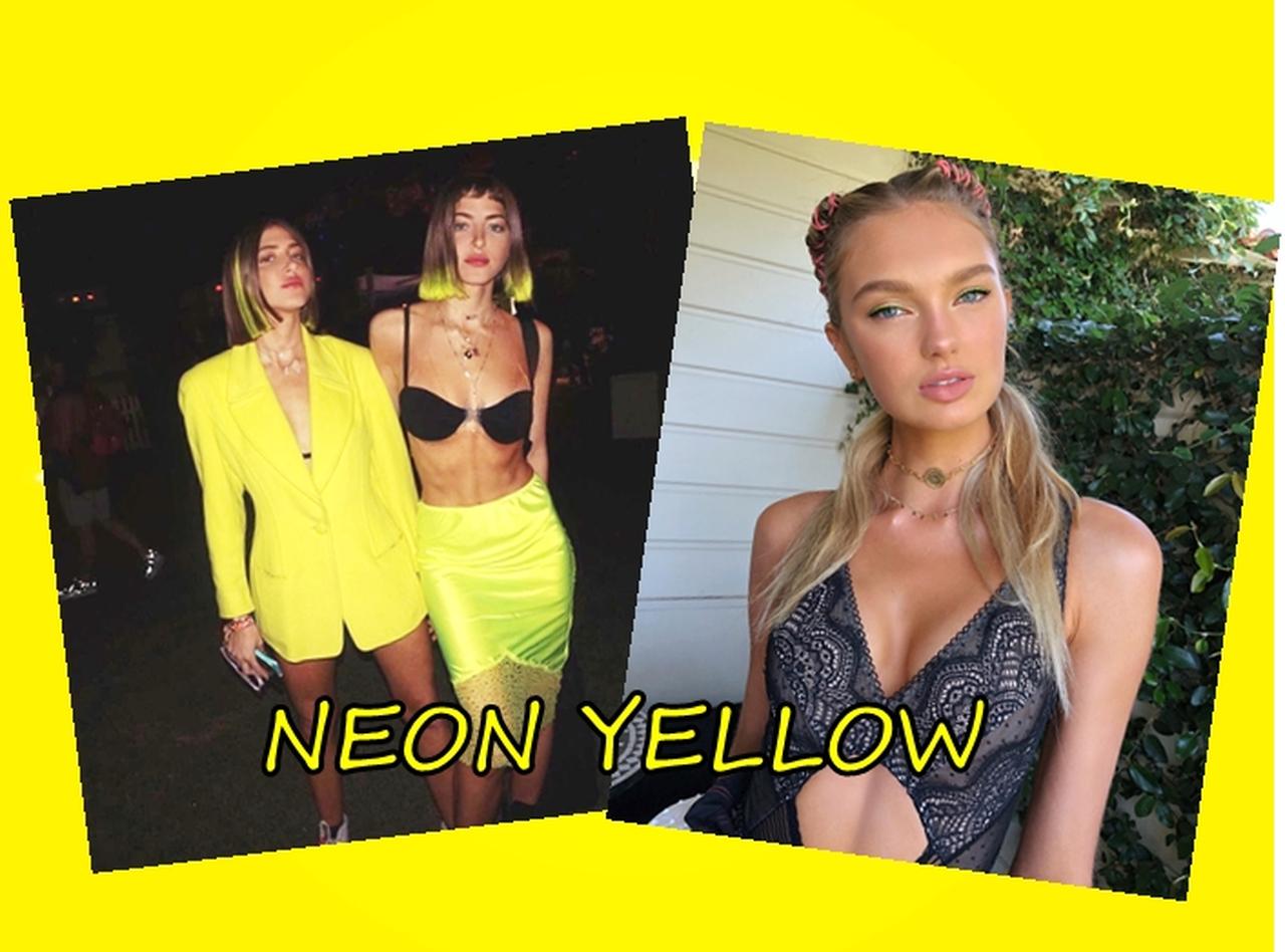 今年のコーチェラは「ネオンイエロー」が合言葉