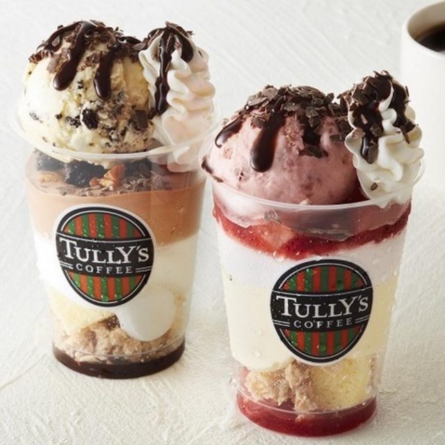 タリーズコーヒー、たっぷりと７種の食材を重ねたパフェを発売！