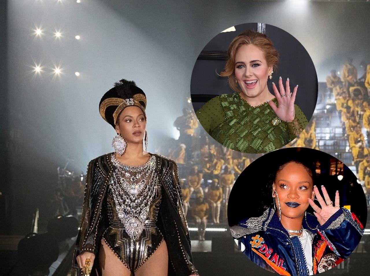 リアーナ&アデル2大歌姫が、ビヨンセのパフォーマンスで発狂