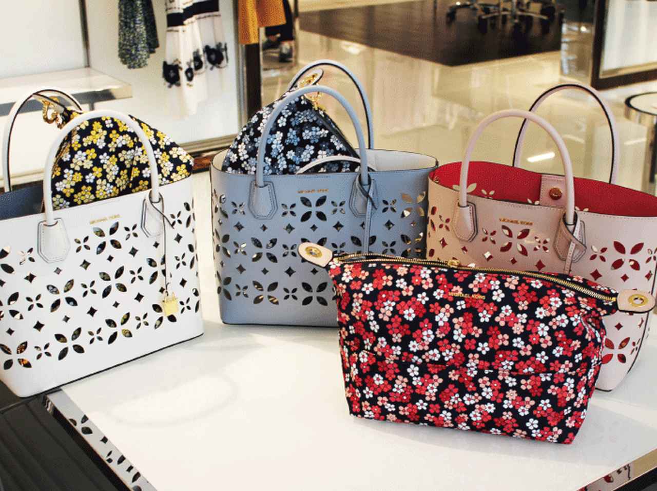 マイケル マイケル・コース サマー2018の展示会で見つけたキュートな要注目バッグ♡