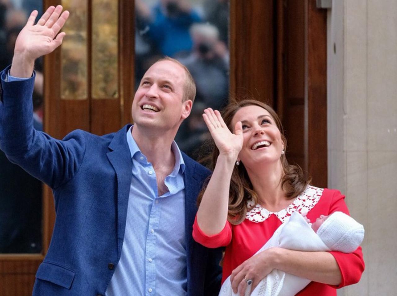 【速報】キャサリン妃&ウィリアム王子の第3子がお披露目!