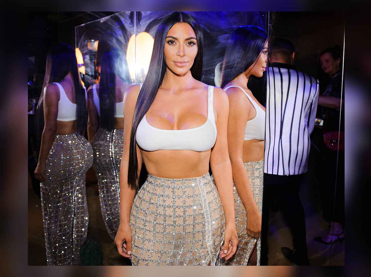 キム・カーダシアンの「太もも」に批判殺到、その驚きの理由とは?