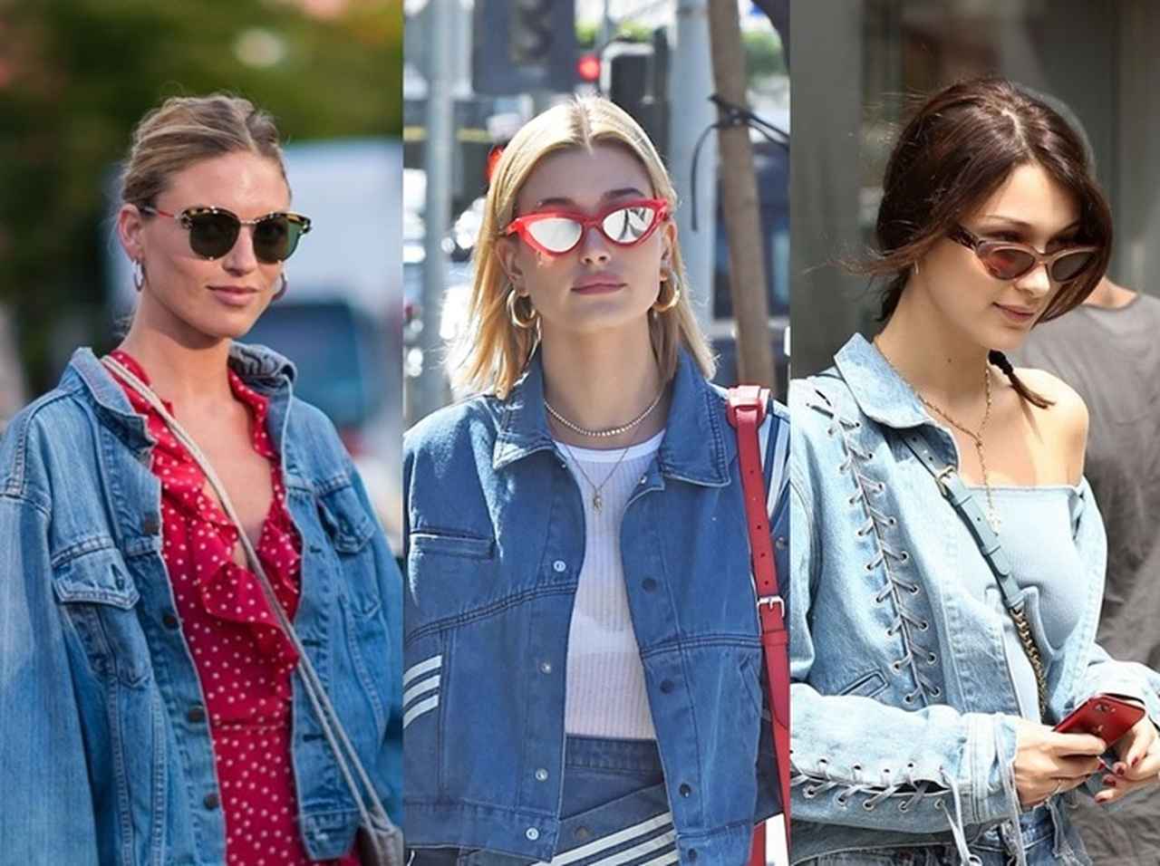 セレブのデニムジャケットの着こなし集！今年は「デザイン性」がポイント