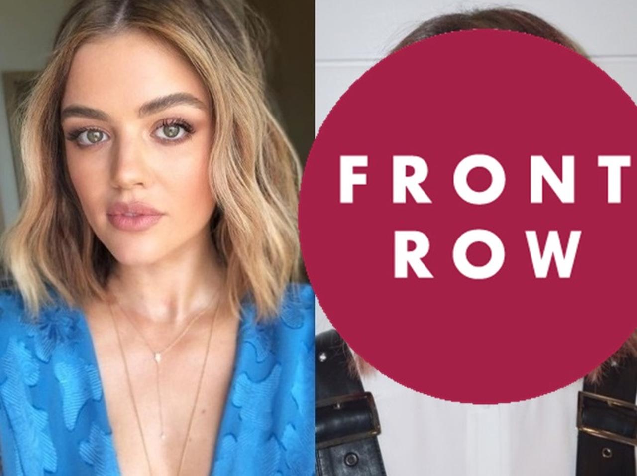 ルーシー・ヘイル、ブロンドからピンクにイメチェン!PLLのようだとファン絶賛