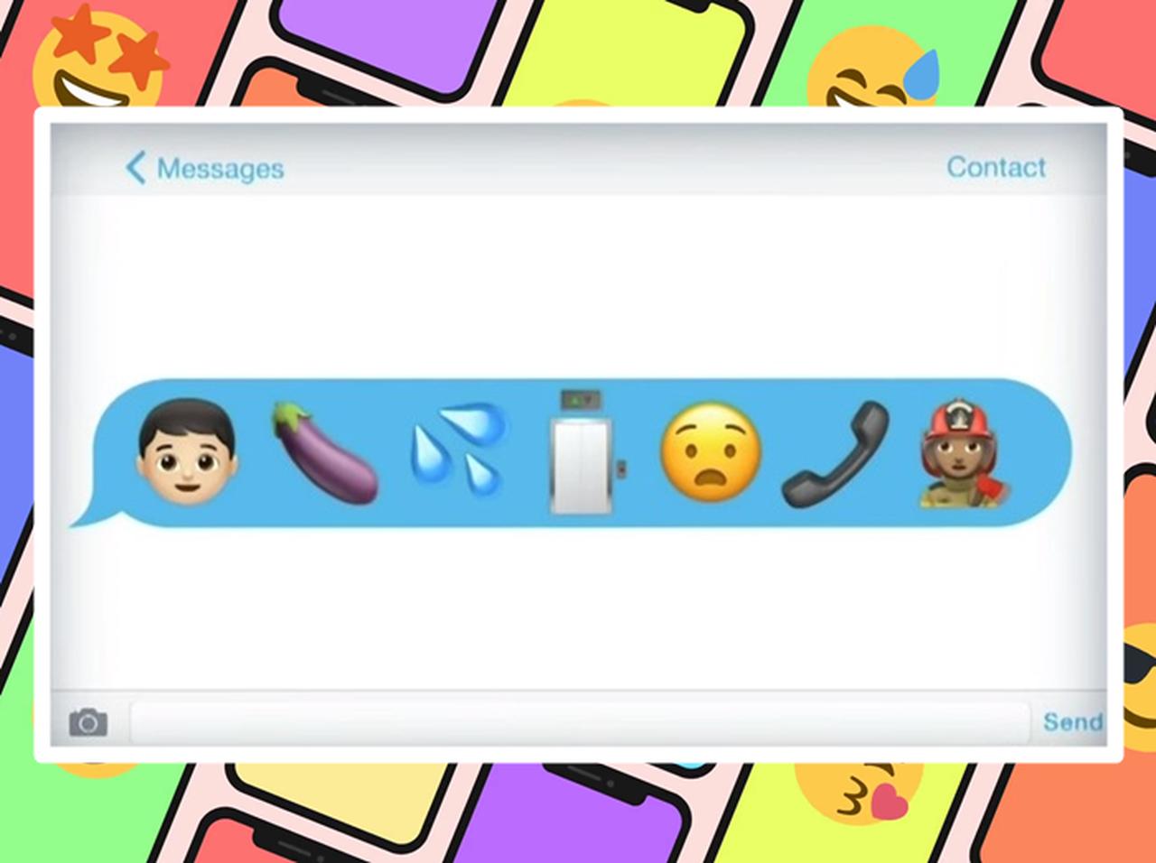 「絵文字だけで書かれた文章」を読み解いてもらった結果に爆笑、あなたはわかる?