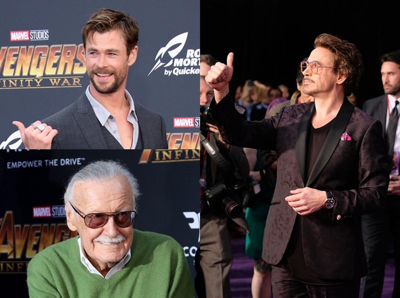 『アベンジャーズ/インフィニティ・ウォー』LAプレミアに歴代キャストが大集結