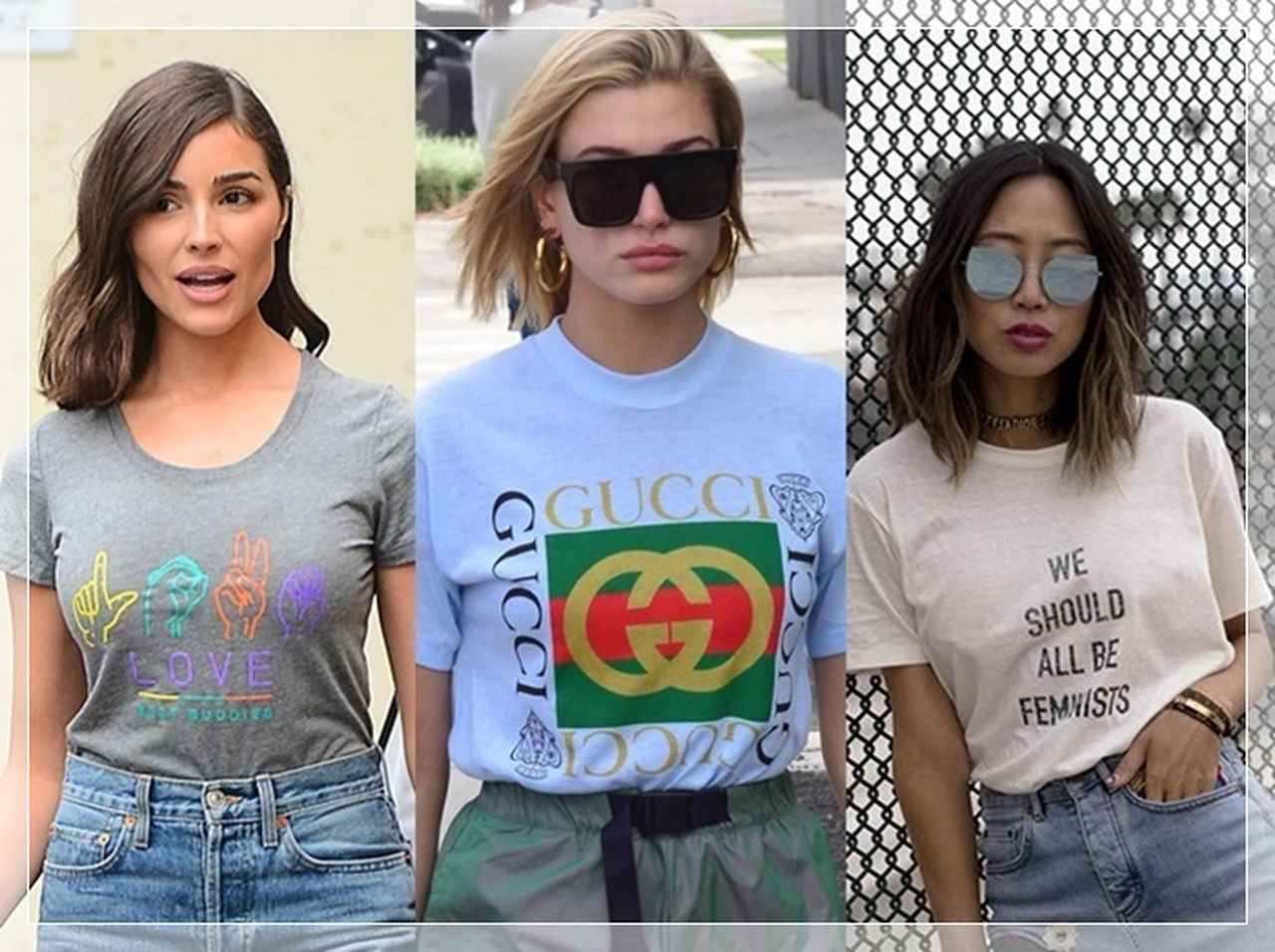 春夏に大活躍!ロゴTシャツのオシャレなコーディネート集