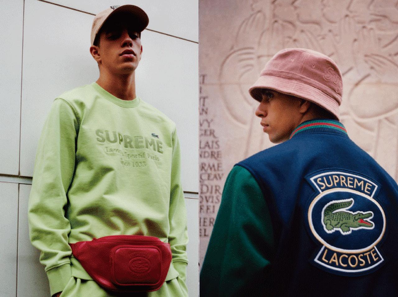 シュプリームとラコステが限定コラボ2018を発表